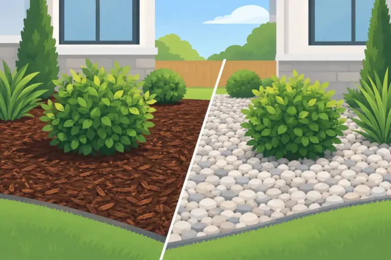 Mulch or Rock Groundcover for Your Yard?