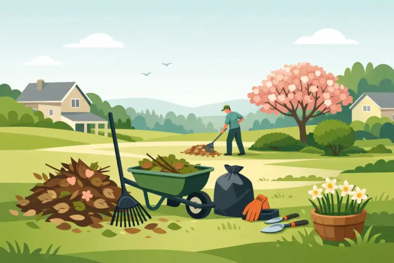 Spring Yard Cleanup Mansfield CT Checklist