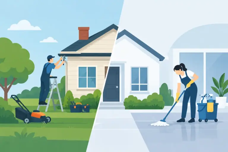 Property Maintenance Versus One-Time Cleanup